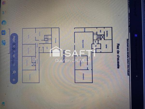 Maison avec deux appartements indépendants