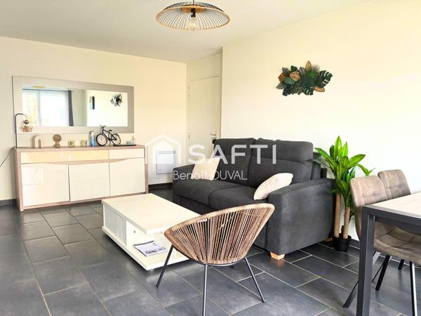 T2 lumineux avec 2 terrasses + parking – Pau