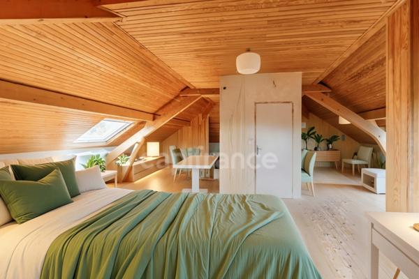 Maison à vendre 210 m² avec terrain plat et arboré