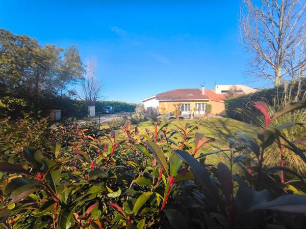 Maison plain-pied cœur Nogaro, rare et lumineuse !