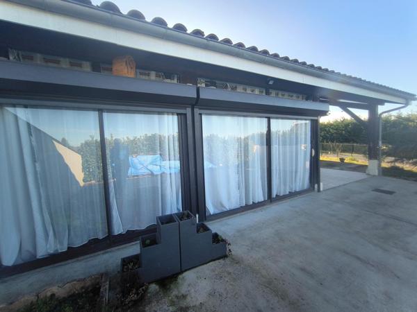 Maison plain-pied cœur Nogaro, rare et lumineuse !