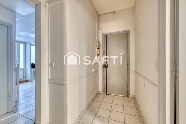 Paris 19e – Manin / Jaurès – Local commercial 58.51 m² + cave 19m² – Double accès