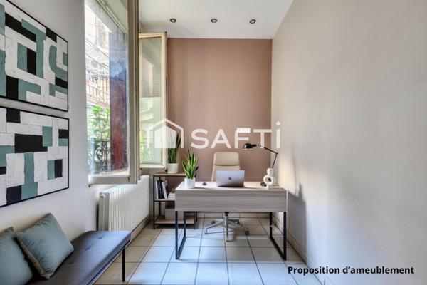 Paris 19e – Manin / Jaurès – Local commercial 58.51 m² + cave 19m² – Double accès