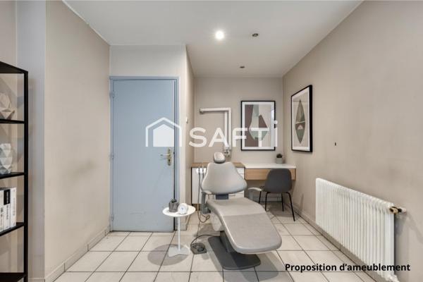 Paris 19e – Manin / Jaurès – Local commercial 58.51 m² + cave 19m² – Double accès