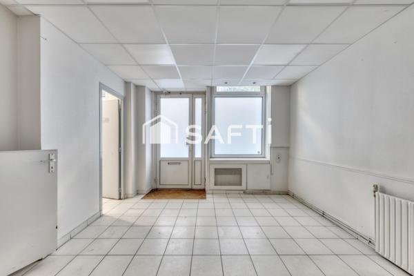 Paris 19e – Manin / Jaurès – Local commercial 58.51 m² + cave 19m² – Double accès