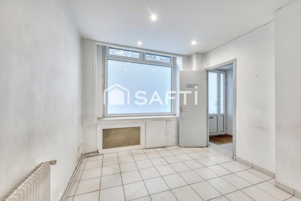 Paris 19e – Manin / Jaurès – Local commercial 58.51 m² + cave 19m² – Double accès