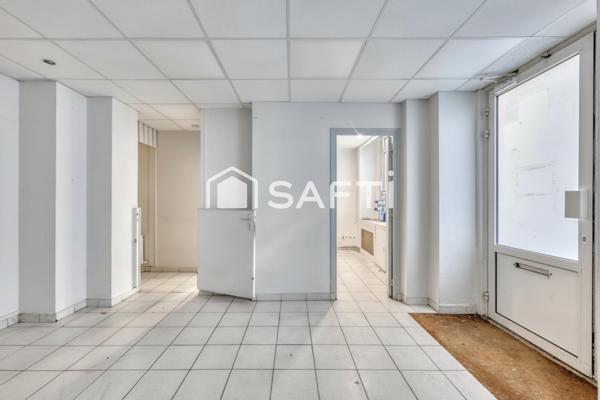 Paris 19e – Manin / Jaurès – Local commercial 58.51 m² + cave 19m² – Double accès