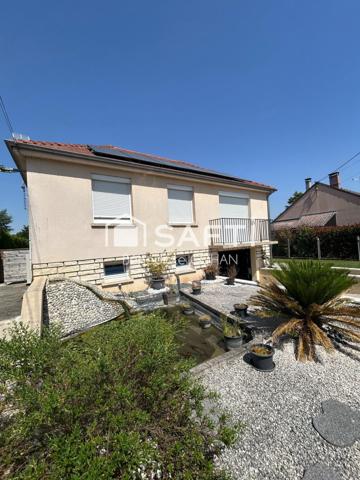 Pavillon refait à neuf, 94 m2, 3 chambres, possibilité d'une quatrième
