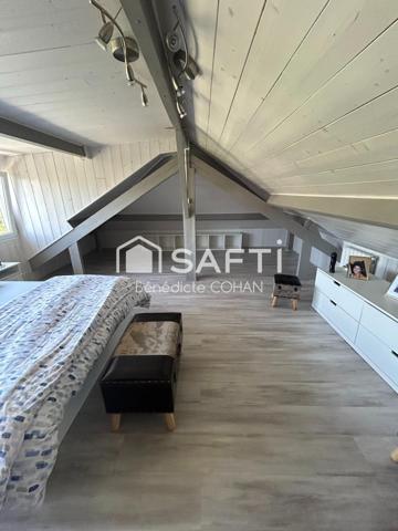 Pavillon refait à neuf, 94 m2, 3 chambres, possibilité d'une quatrième