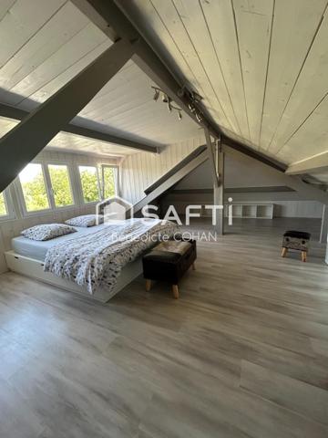 Pavillon refait à neuf, 94 m2, 3 chambres, possibilité d'une quatrième