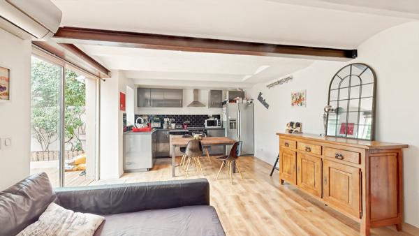 Marseille (13003) MAISON DUPLEX AVEC JARDIN TERRASSE ARBORÉE BELLE DE MAI