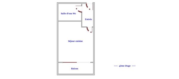 Appartement 1 pièce - 25 m²