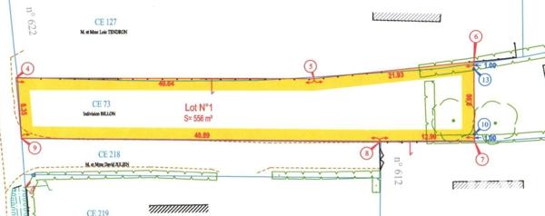 Terrain à vendre 556 m² La Chapelle-sur-Erdre