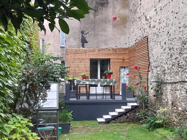 BAISSE DE PRIX MAISON DE VILLE 4 CH AVEC JARDIN CLOS ET GARAGE