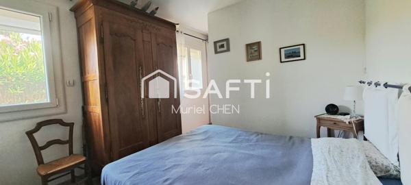 AUBORD : villa avec garage, jardin et piscine