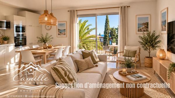 Appartement Le Dramont 2 pièce(s) 55.82 m2