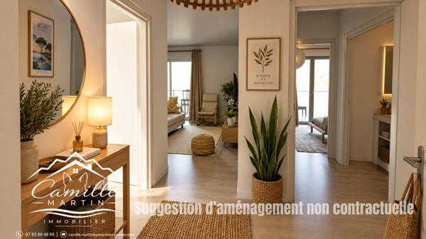 Appartement Le Dramont 2 pièce(s) 55.82 m2