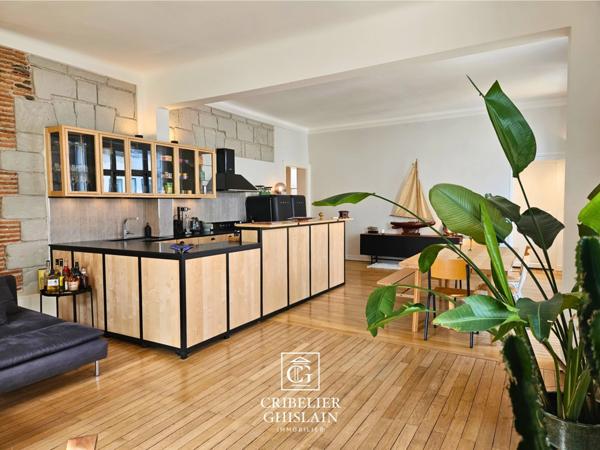 Appartement T4 d’Exception au Cœur de Nantes 110 m².