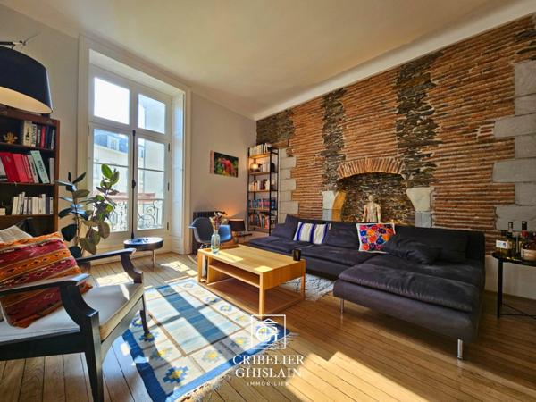 Appartement T4 d’Exception au Cœur de Nantes 110 m².
