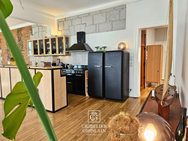 Appartement T4 d’Exception au Cœur de Nantes 110 m².
