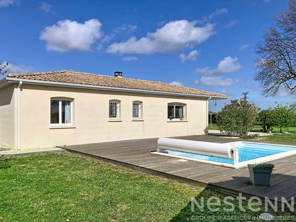 Superbe villa de 5 pièces,135 m², avec piscine à Saujon, proche commodités et mer,