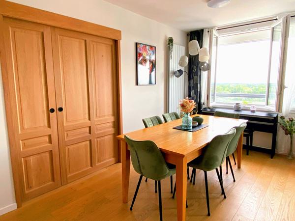 Appartement Orléans 63.13 m2 vue sur Loire