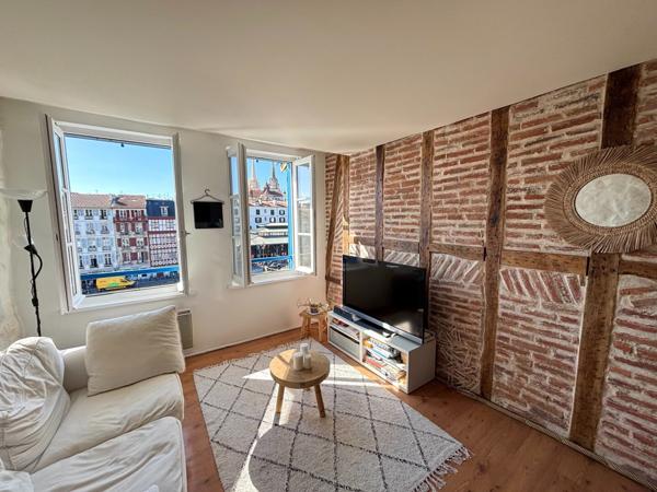 Appartement 3 pièces vue Nive avec terrasse