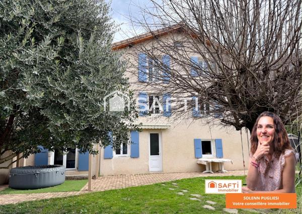 Maison alliant calme et ville