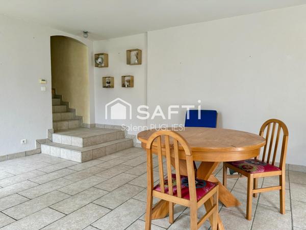 Maison alliant calme et ville