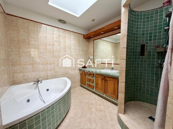 Maison alliant calme et ville