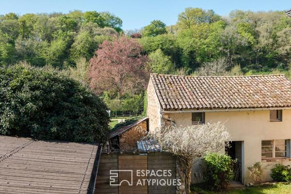 Charmante maison avec vue sur l’abbaye de Saint-Benoît