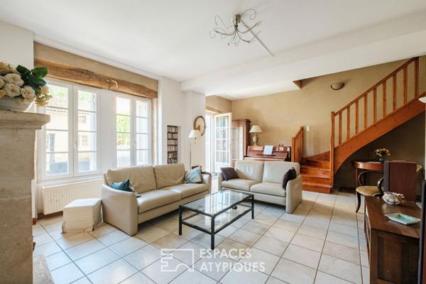 Charmante maison avec vue sur l’abbaye de Saint-Benoît