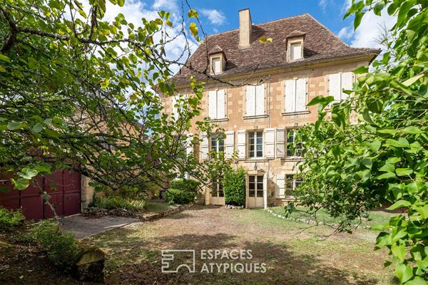 Grande maison bourgeoise au coeur d’une bastide