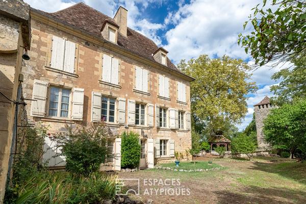 Grande maison bourgeoise au coeur d’une bastide