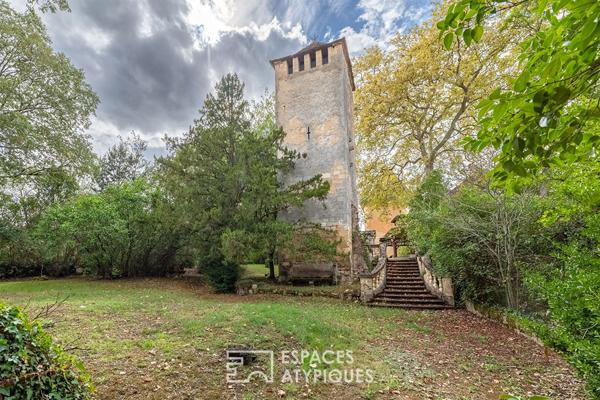 Grande maison bourgeoise au coeur d’une bastide