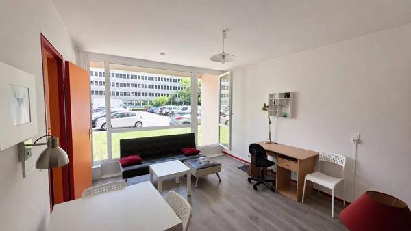 Studio de 32,62 m² avec terrasse ouverte – Villeurbanne