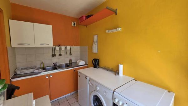Studio de 32,62 m² avec terrasse ouverte – Villeurbanne