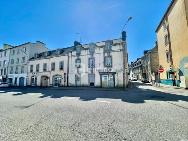 Maison à réhabiliter – Fort potentiel au centre ville de Quimper