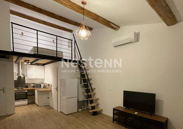 Gardanne - 2 logements - T2 et studio - 58m2 - plafond cathédrale - refaits à neuf - belles prestations