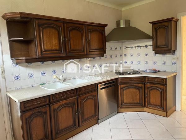 Maison individuelle en brique, hyper lumineuse!