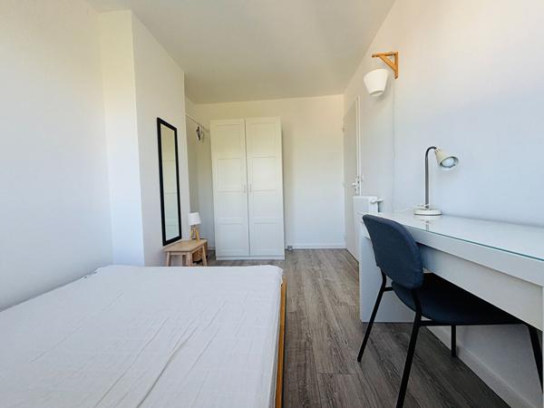 Chambre de 9.69m² à louer avec prestation de ménage - Orleans-Mouillère