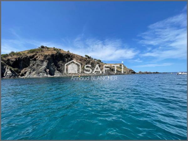 A quelques minutes de l'Espagne, charmante maison avec vue mer et montagne sur les hauteurs de Cerbère