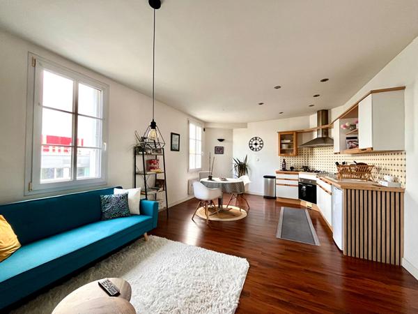 Appartement Saint Malo 2 pièce(s) 44 m2 avec grand jardin commun