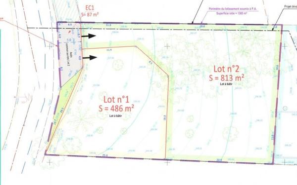 Terrain à vendre    Trévoux