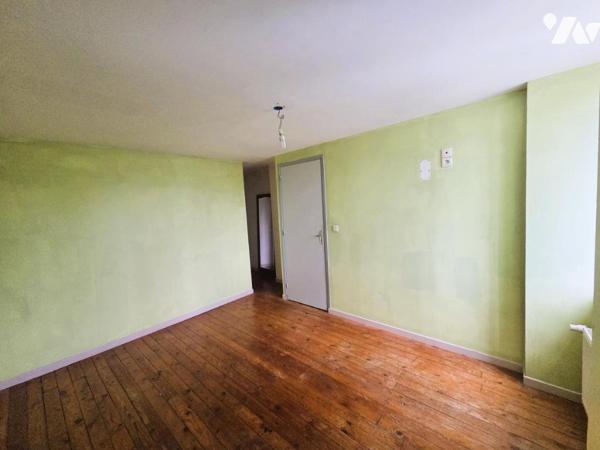 Maison proche centre ville avec jardin, trois chambres, 82m² habitables