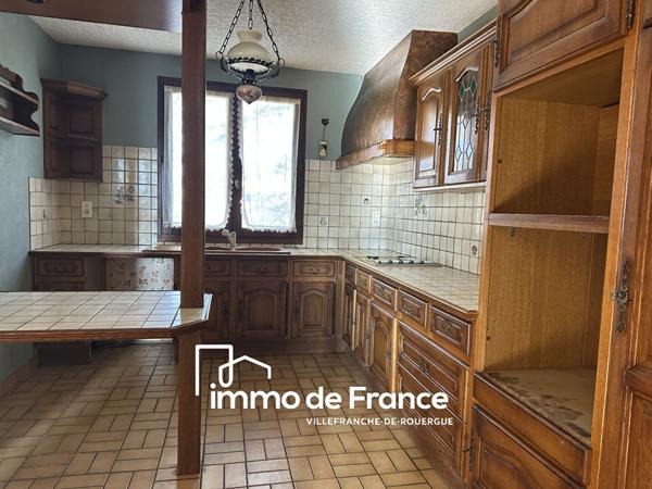 Maison Villefranche De Rouergue 3 chambres 100 m² sur sous-sol total