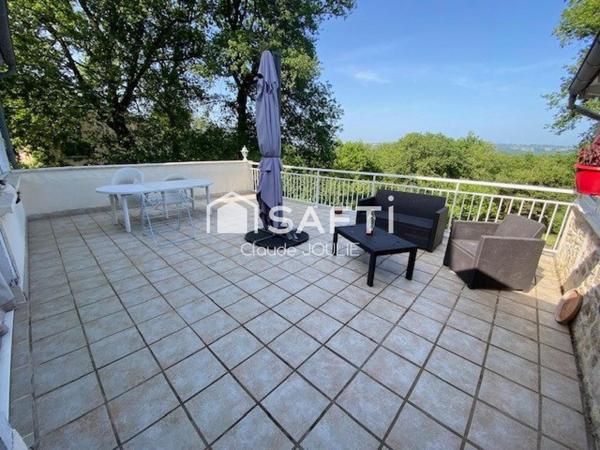 NAUSSAC - Maison Quercynoise - 7 Pièces - 209 m² habitables