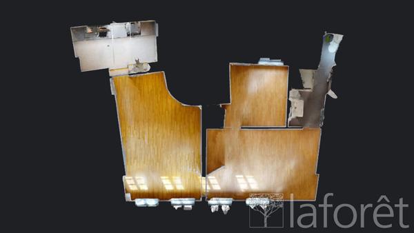 Location appartement Moulins - 2 pièce(s) - 49 m² - 455 €/mois