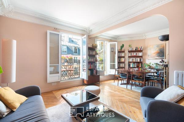 Appartement au charme Haussmannien à deux pas du Canal Saint-Martin