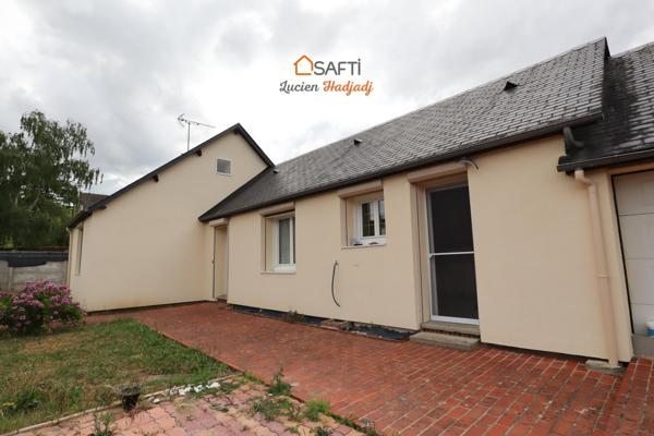 Maison de plain-pied à vendre – 15 min à pied de la gare SNCF (ligne J – Saint-Lazare)